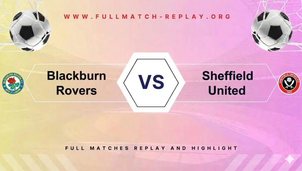 Blackburn Rovers vs Sheffield United