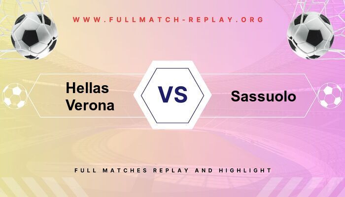 Hellas Verona vs Sassuolo
