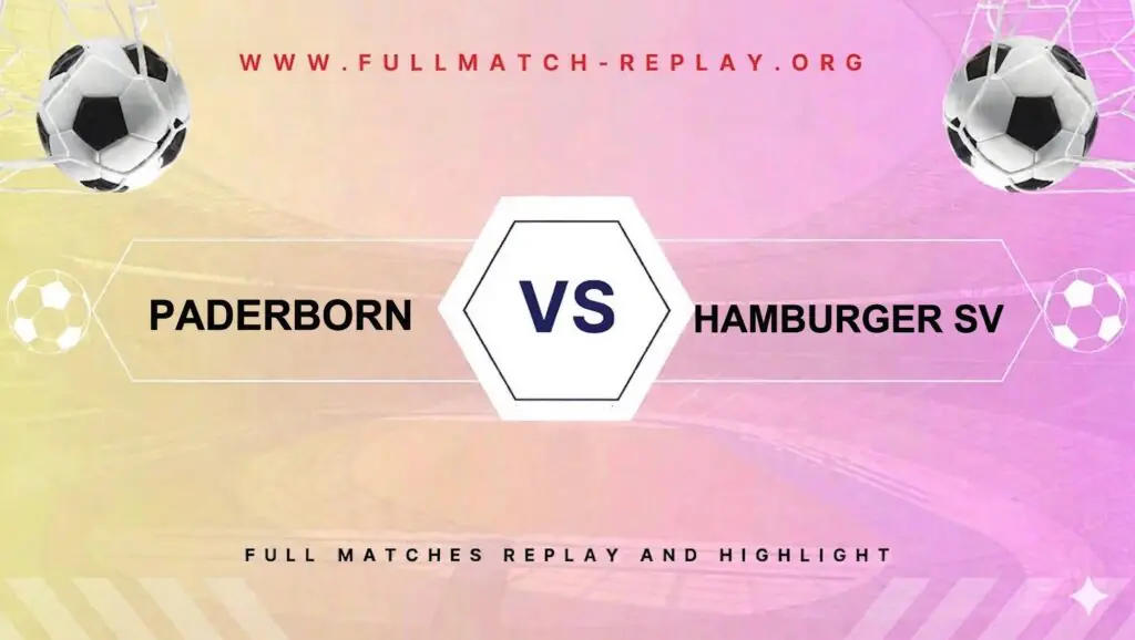 Paderborn vs Hamburger SV