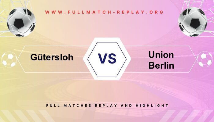 Gütersloh vs Union Berlin