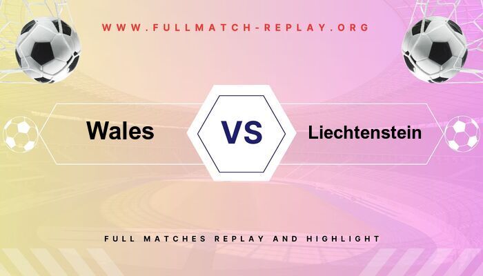 Wales vs Liechtenstein