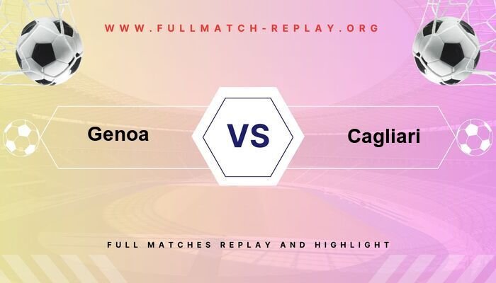 Genoa vs Cagliari