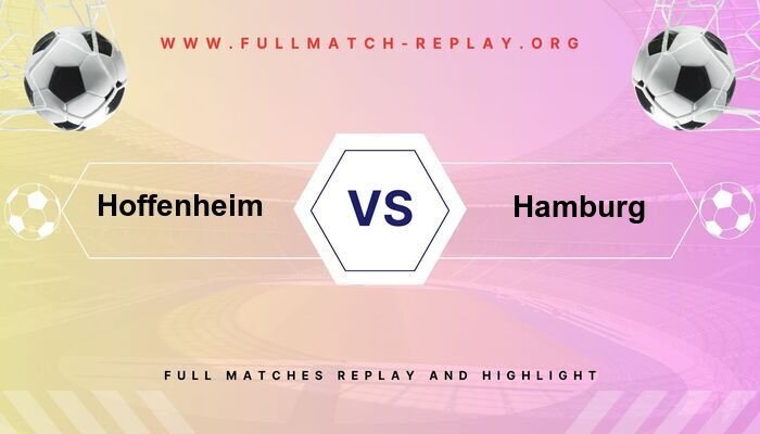 Hoffenheim vs Hamburg