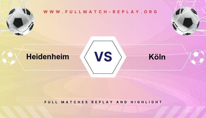 Heidenheim vs Köln