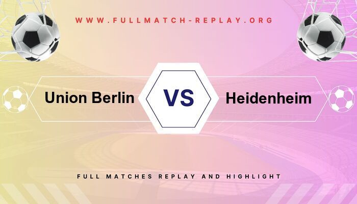 Union Berlin vs Heidenheim